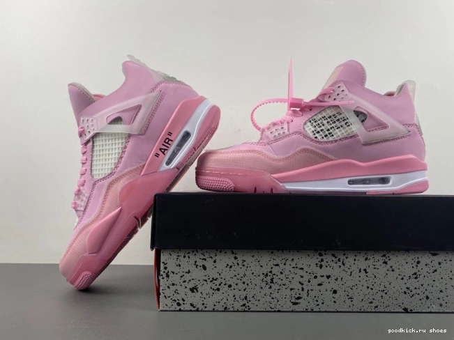 PINK OFF-WHITE JORDAN X 4 0629